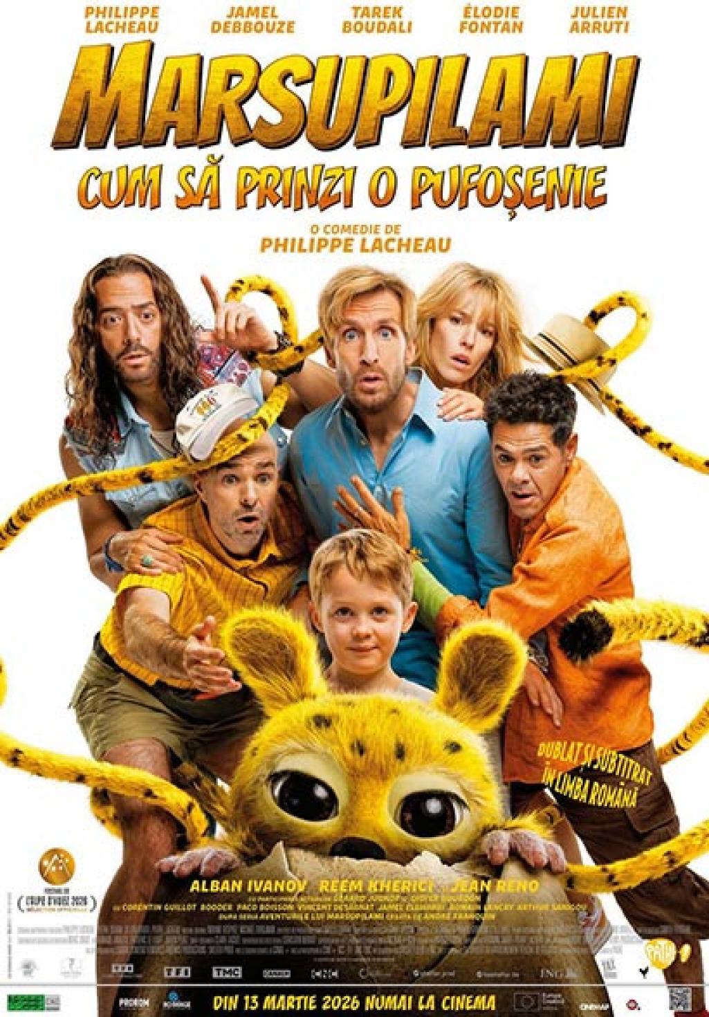 Marsupilami: Cum sa prinzi o pufosenie